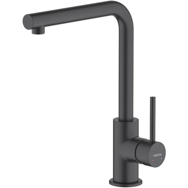 Смеситель для кухни Акватек Европа черный AQ1380MB