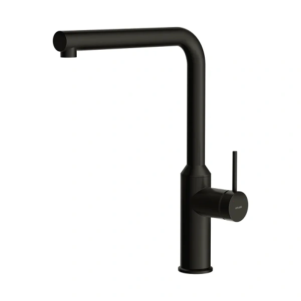 Смеситель для кухни Cersanit Flavis черный матовый 68240
