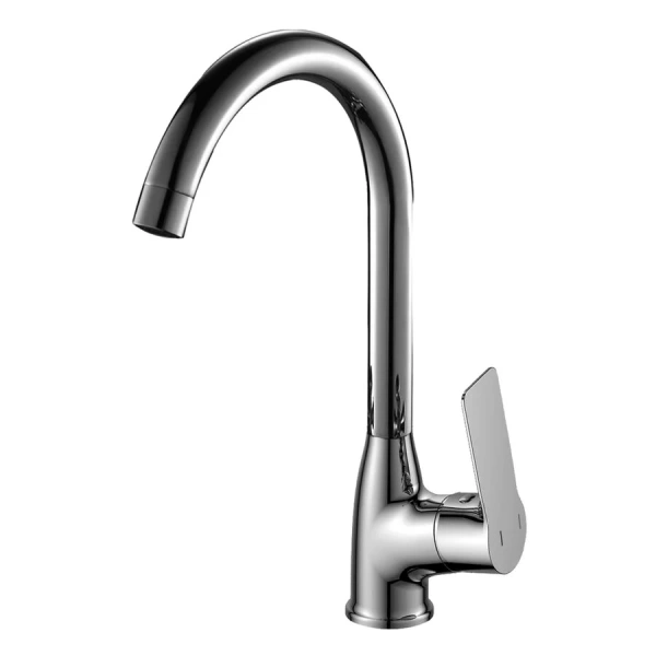 Смеситель для кухни Rossinka RS27 с поворотным изливом RS27-23