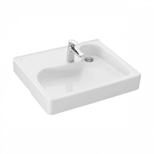 Раковина над стиральной машиной Santek Клио 63 см с кронштейнами 1.WH50.1.770 Раковина над стиральной машиной Santek Клио 63 см с кронштейнами 1.WH50.1.770