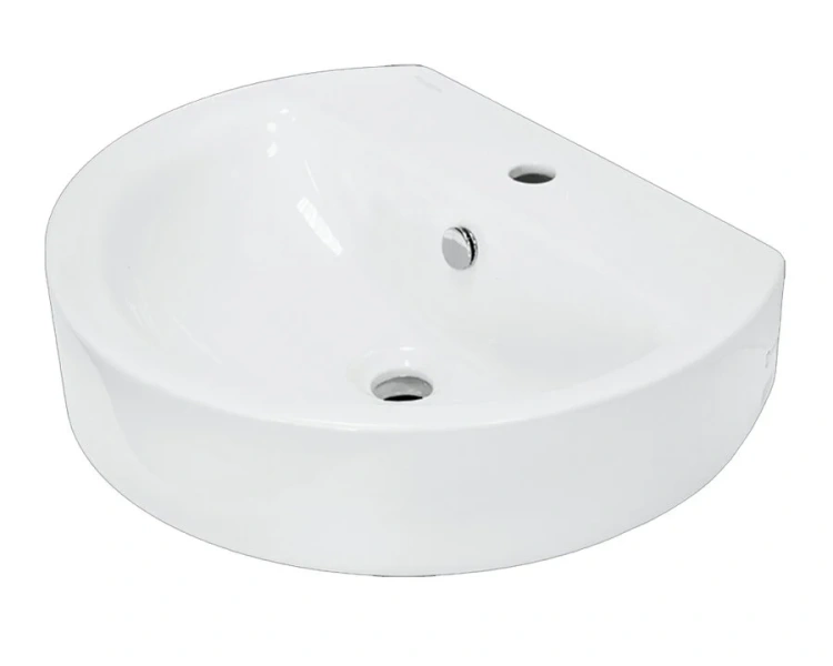 Раковина Sanita Luxe Best 55 см белая WB.PD/Best/55-C/WHT.G/S1