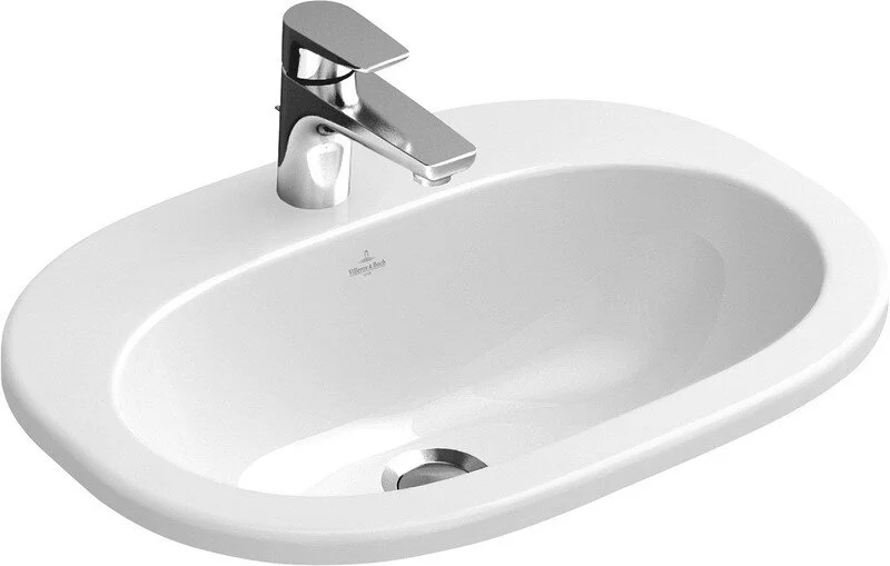 Раковина Villeroy & Boch O.novo 56 см встраиваемая, без покрытия 41615601