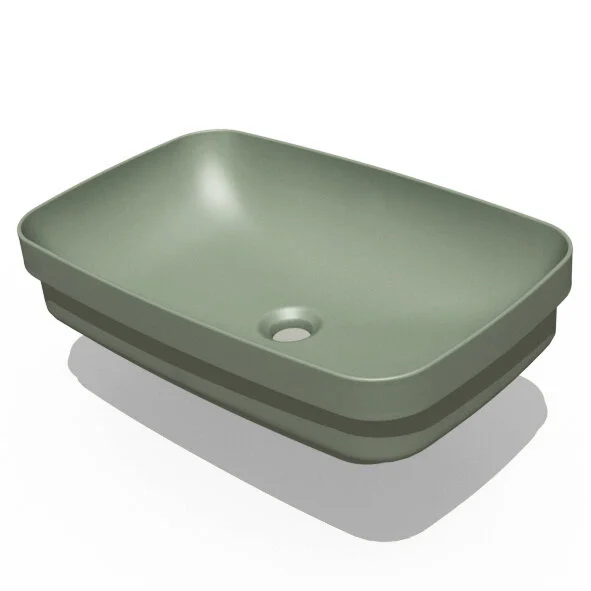 Раковина Kerasan Tribeca 60 см Verde Muschio 514311