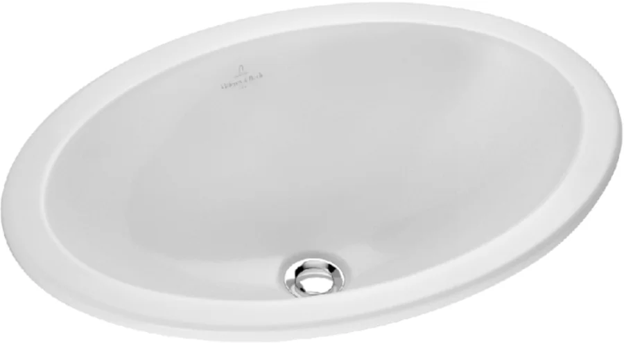 Раковина Villeroy & Boch Loop & Friends 57 см альпийский белый, без покрытия CeramicPlus 61552001