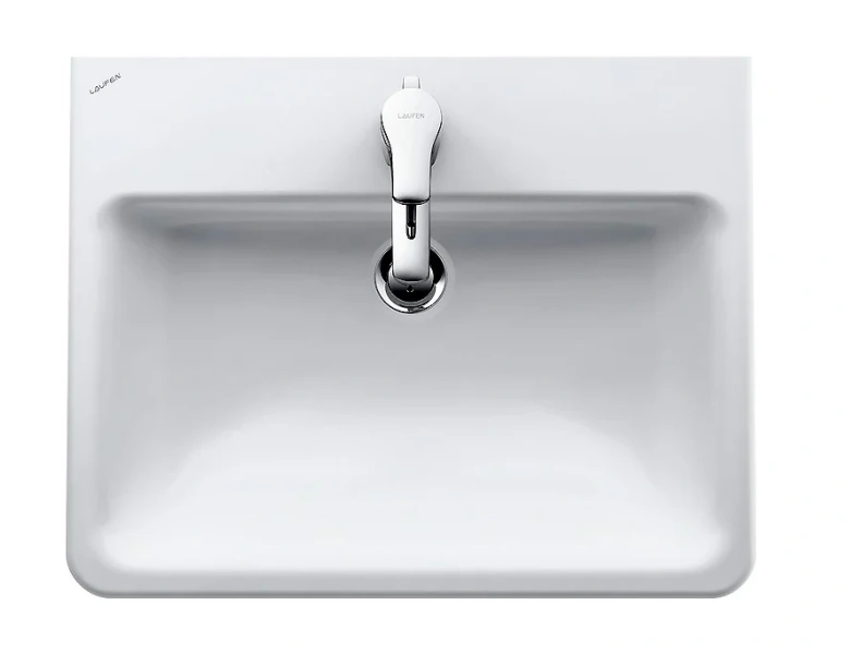 Раковина Laufen Pro S 56 см с 1 отверстием для смесителя, с отверстием перелива 8.1896.3.000.104.1