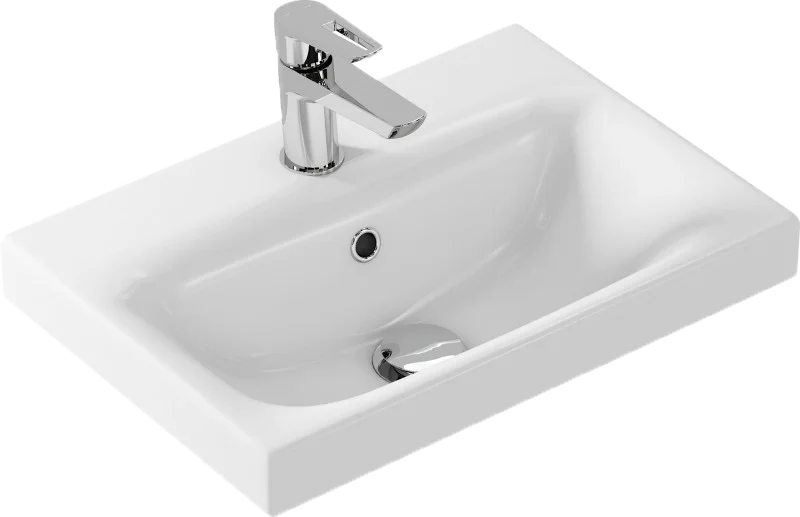 Раковина Cersanit Moduo Slim 50 см прямоугольная S-UM-MOD50SL/1