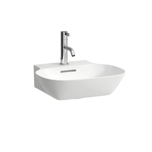 Раковина Laufen Ino 45 см с отверстием для смесителя, с переливом 8.1530.1.000.104.1