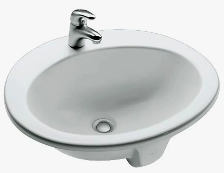 Раковина встраиваемая Hatria Ovaline Y67101 60х50 см