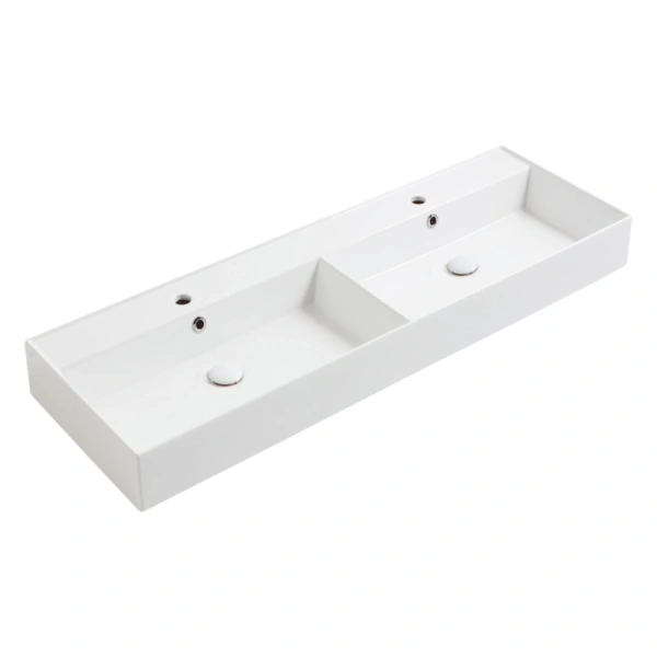 Раковина Simas Agile 141 см двойная AG141D bi*2