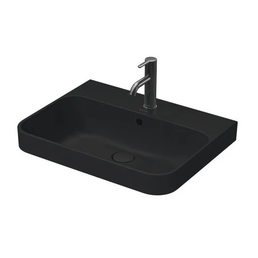 Раковина Duravit Happy D.2 60 см антрацит матовый 2360601300