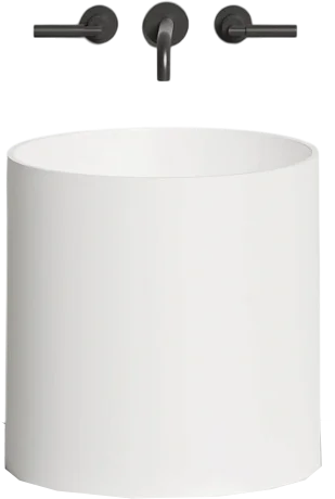 Раковина Salini Armonia 04 46 см белый глянцевый 130118G