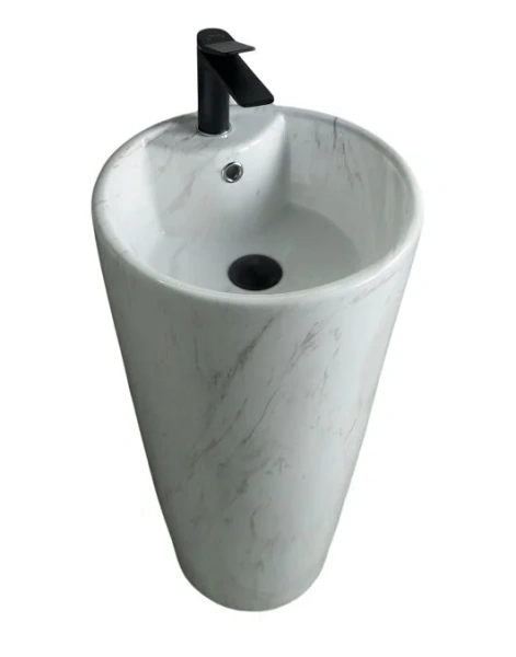 Раковина напольная GID Autonomo Nb131wgss 40 см под камень глянец 81115