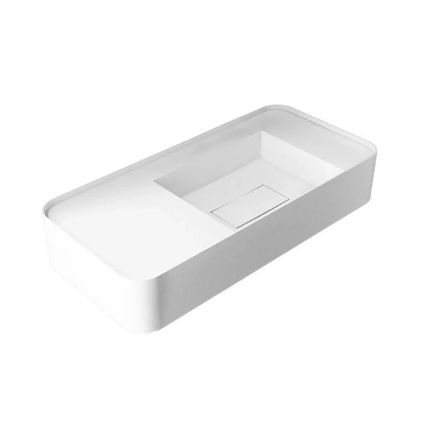 Раковина Vincea 80 см белая матовая VWB-6S480MW