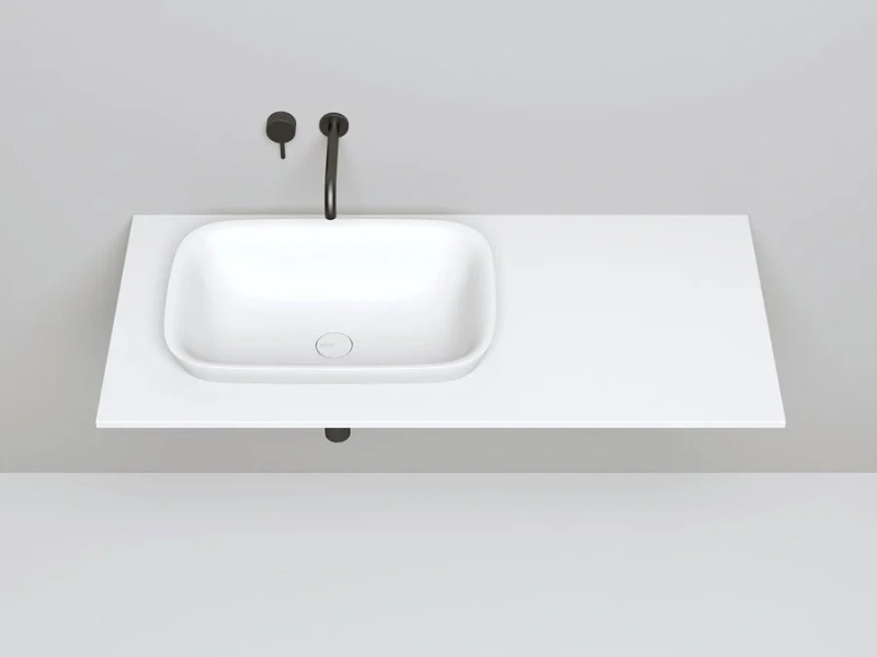 Раковина Salini Marea 02 60 см без отверстий под смеситель 1802102G