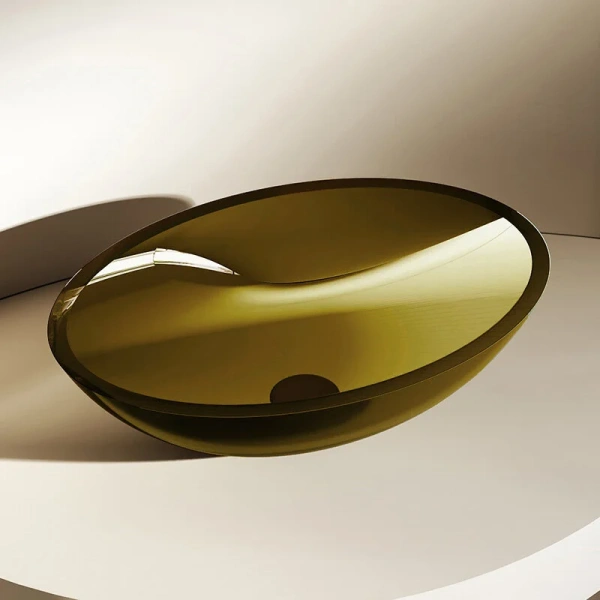 Раковина Abber Kristall AT2802 50 см прозрачная