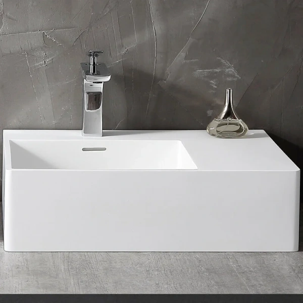 Раковина Abber Stein AS2644 56 см белая матовая