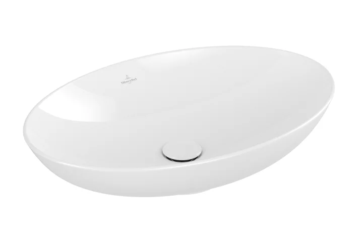 Раковина Villeroy & Boch Loop & Friends 62 см накладная, альпийский белый 4A480001