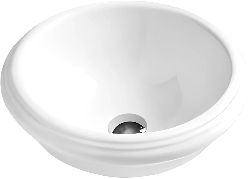 Раковина Azzurra Jubilaeum 45 см круглая JULA04518000BI/(JUB50/APP bi)*0