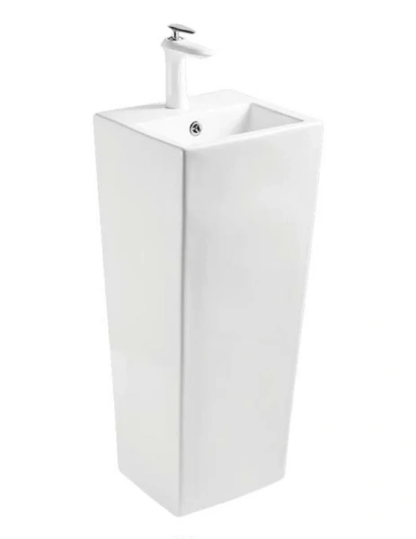 Раковина напольная SantiLine 35 см белая SL-4010