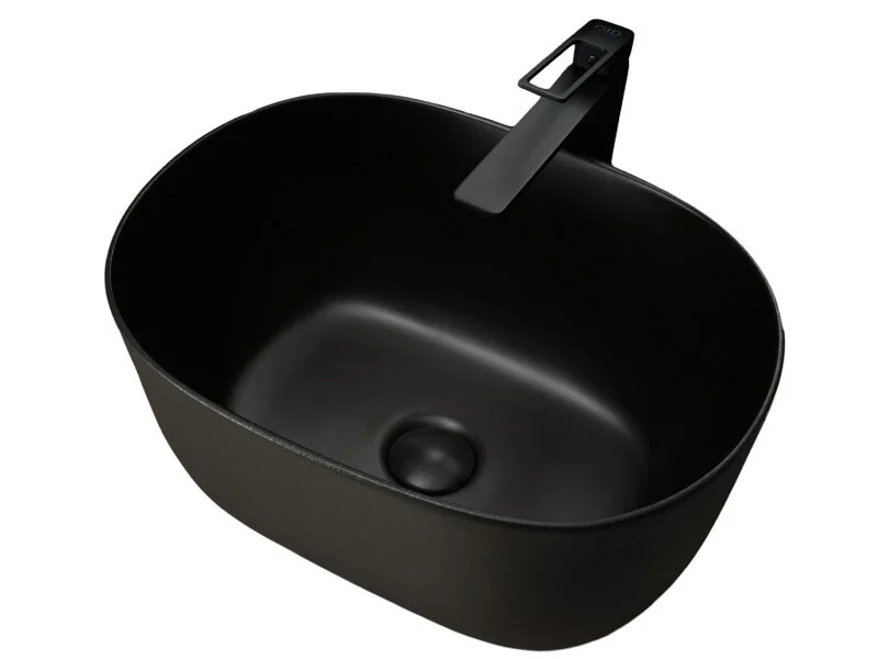 Раковина GID Creativo N9302bg 45 см черный графит 53377