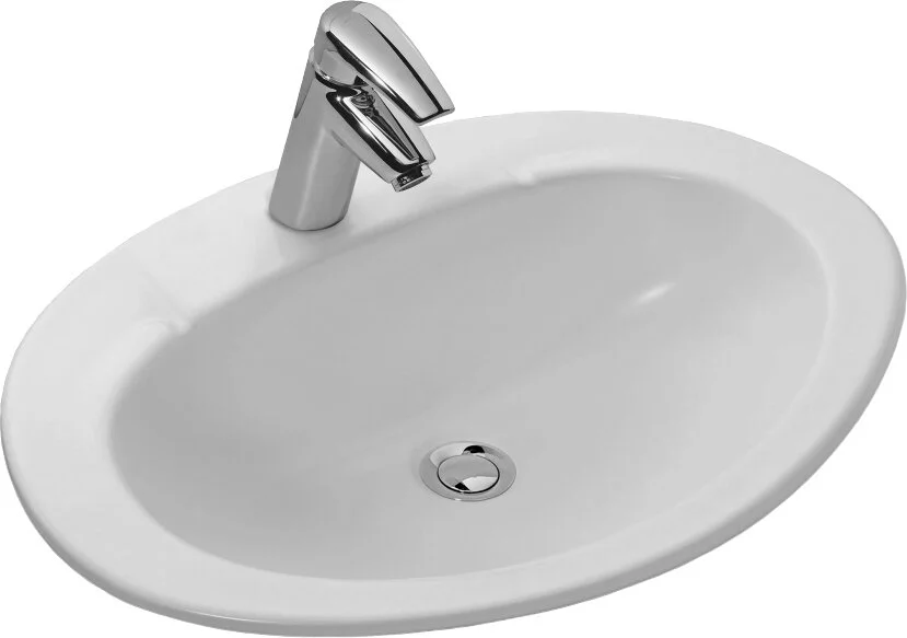 Раковина Jacob Delafon Ovale Dessus 63 см встраиваемая E1273-00