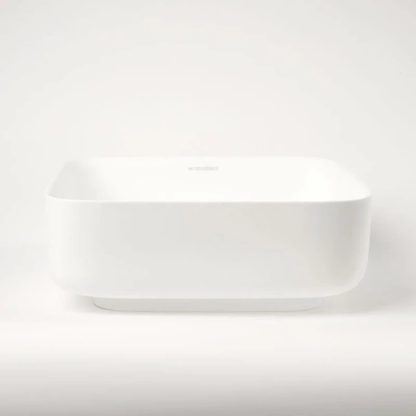 Раковина Montebianco Loreto Piazza 36 см белая матовая 12018