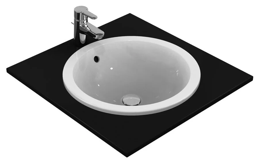 Раковина Ideal Standard Connect 48 см круглая встраиваемая E505301 Раковина Ideal Standard Connect 48 см круглая встраиваемая E505301