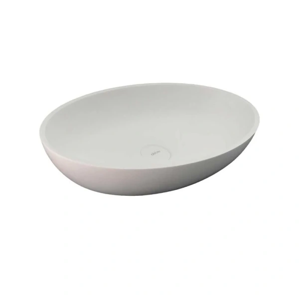 Раковина Abber Stein 55 см белая матовая AS2635