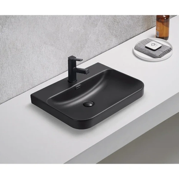 Раковина GID Integrado Bm9560s 61 см черная 72210 Раковина GID Integrado Bm9560s 61 см черная 72210