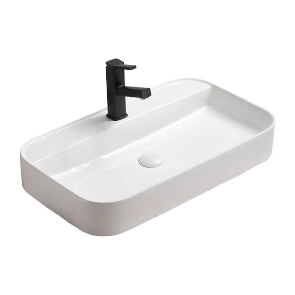 Раковина SantiLine 70 см белая SL-1007