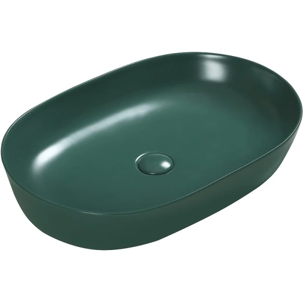 Раковина SantiLine 60 см зеленая SL-1017G
