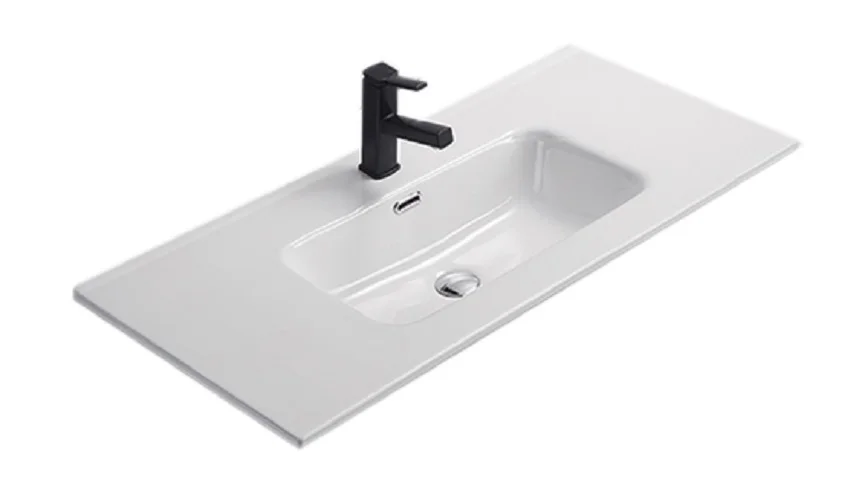 Раковина GID Integrado 9010s 102 см белая 71159