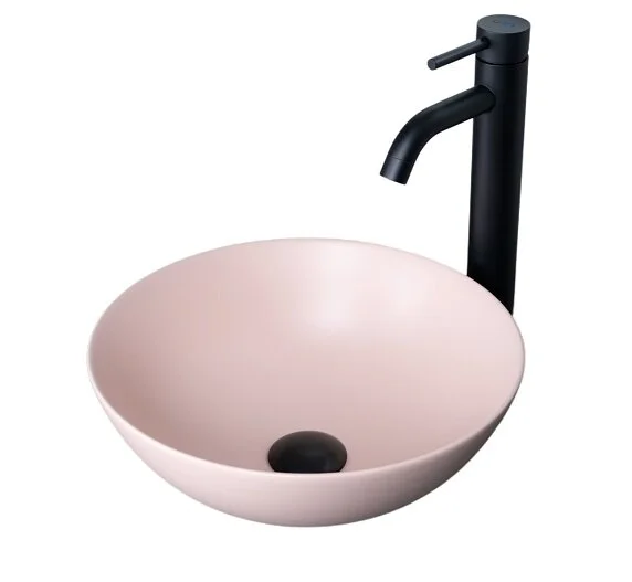 Раковина GID Esfera 9081pkm 36 см розовая 53403