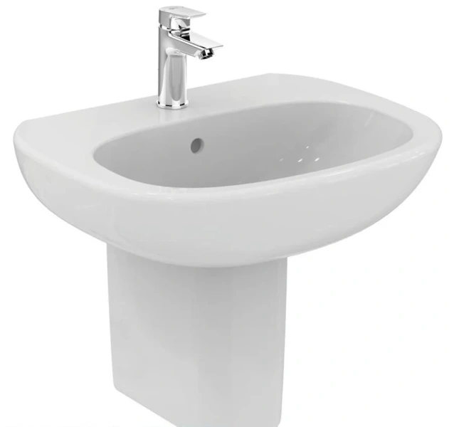 Раковина Ideal Standard Tesi T0094 50 см с отверстием под смеситель Раковина Ideal Standard Tesi T0094 50 см с отверстием под смеситель