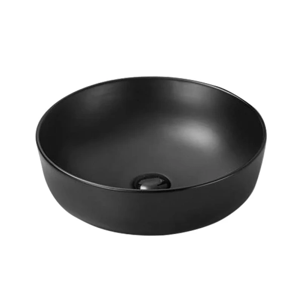 Раковина SantiLine 42 см черная матовая SL-1054MB