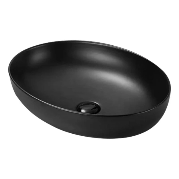 Раковина SantiLine 52 см черная SL-1104MB