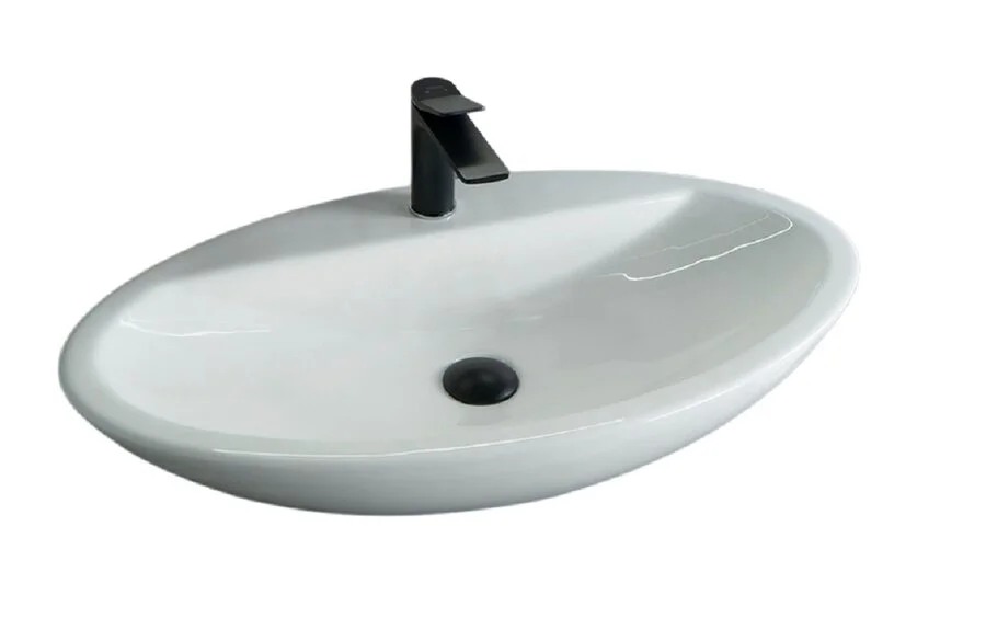 Раковина GID Lago N9435 73 см белая 51149