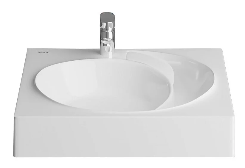 Раковина над стиральной машиной Grossman Neo 60 см белая 2606001