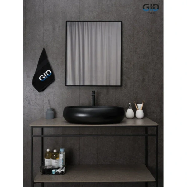 Раковина GID Lago Bm9030a 60 см черная 53371 Раковина GID Lago Bm9030a 60 см черная 53371