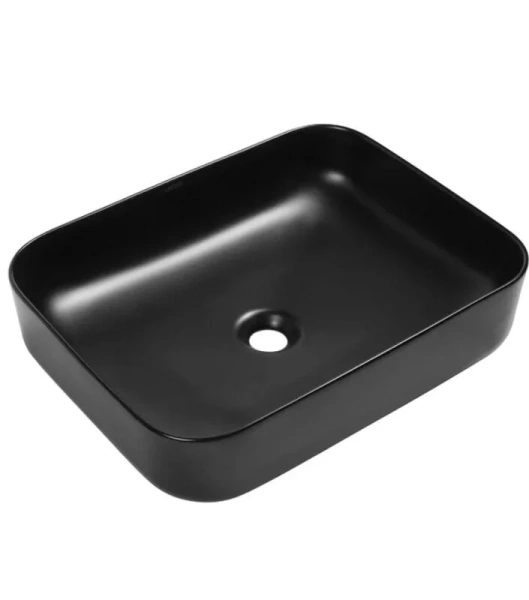 Раковина SantiLine 48 см черная матовая SL-1010MB