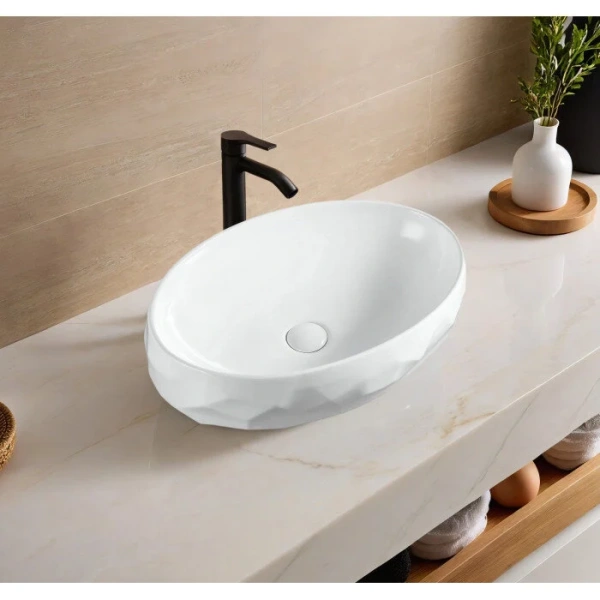 Раковина GID Lago 9030wx 60 см белая 51241 Раковина GID Lago 9030wx 60 см белая 51241