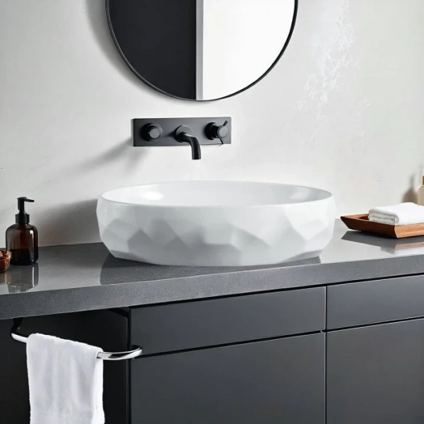 Раковина GID Lago 9030wx 60 см белая 51241 Раковина GID Lago 9030wx 60 см белая 51241