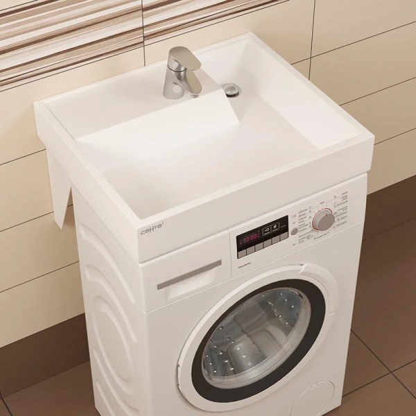 Раковина над стиральной машиной СанТа Юпитер 60 см с кронштейнами 900117