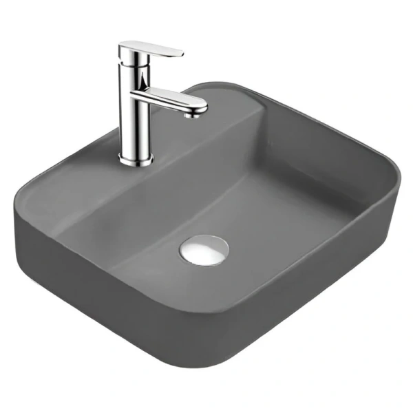 Раковина Акватек Вега 50 см серая матовая AQ5506-MG