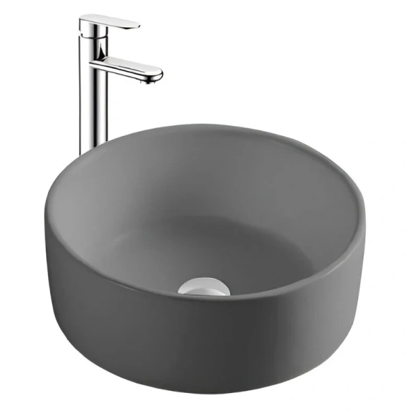 Раковина Акватек 40 см серая матовая AQ5118-MG