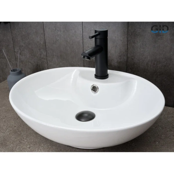 Раковина GID Lago N9005 51 см белая 51206 Раковина GID Lago N9005 51 см белая 51206