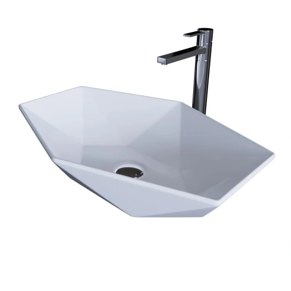 Раковина Grossman 64 см белая GR-3030