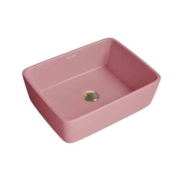 Раковина Grossman Color 48 см розовая матовая GR-3016PIM