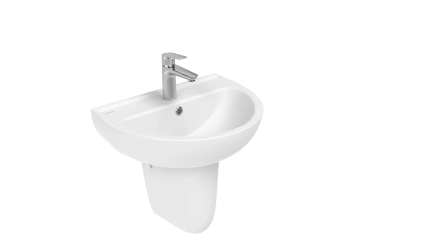 Раковина Creavit Oval 52 см белая TP155-00CB00E-0000