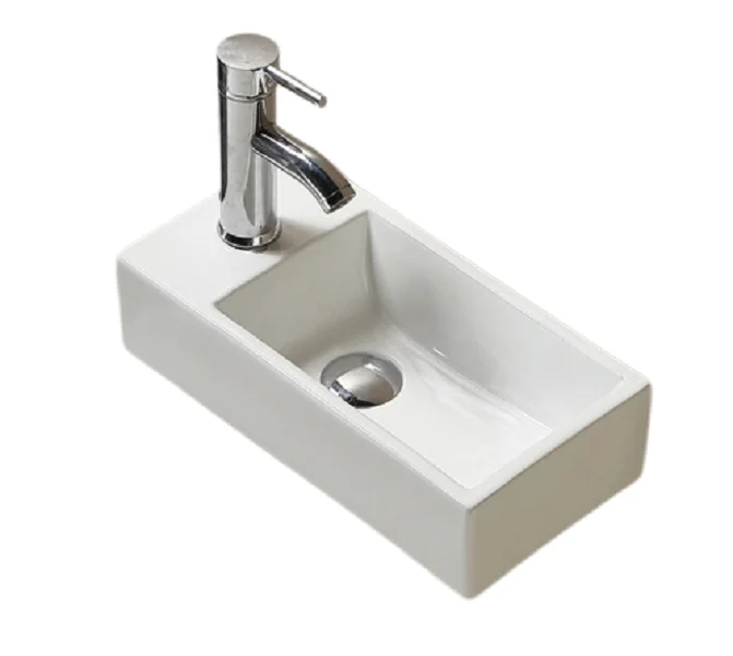 Раковина GID Suspendido N9270L 41 см левосторонняя белая 61127L Раковина GID Suspendido N9270L 41 см левосторонняя белая 61127L